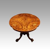 Victorian Inlaid Walnut Loo Table (11 of 13) Victorian Inlaid Walnut Loo Table (11 of 13)