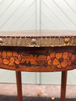 Antique Poker Point Floral Table (3 of 5) Antique Poker Point Floral Table (3 of 5)