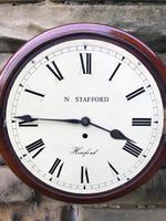 Antique Mahogany Fusee Dial Clock Stafford Hereford (5 of 11) Antique Mahogany Fusee Dial Clock Stafford Hereford (5 of 11)