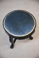 Ebonised Small Stool (10 of 12) Ebonised Small Stool (10 of 12)
