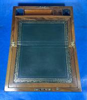 Victorian Walnut Writing Slope with Secret Drawers (6 of 17) Victorian Walnut Writing Slope with Secret Drawers (6 of 17)