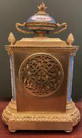 19th Century Ormolu & Painted Porcelain Striking 8-day Mantel Clock (6 of 7) 19th Century Ormolu & Painted Porcelain Striking 8-day Mantel Clock (6 of 7)
