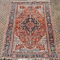 Antique Heriz roomsize carpet 347x246cm (8 of 9) Antique Heriz roomsize carpet 347x246cm (8 of 9)