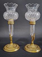 Pair of Gilt Brass Posy Vases (3 of 5) Pair of Gilt Brass Posy Vases (3 of 5)