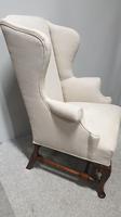 Huge Victorian Mahogany Wing Chair (4 of 11) Huge Victorian Mahogany Wing Chair (4 of 11)