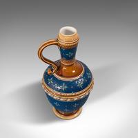 Antique Decorative Ewer, German, Ceramic, Serving Flask, Liqueur Bottle c.1900 (3 of 12) Antique Decorative Ewer, German, Ceramic, Serving Flask, Liqueur Bottle c.1900 (3 of 12)