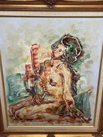 Impressionism Oil Painting Thailand School "Posing Nude Lady" (18 of 25) Impressionism Oil Painting Thailand School "Posing Nude Lady" (18 of 25)