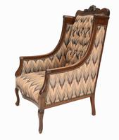 Pair of Victorian Salon Chairs Arm Club Chair Stools (6 of 15) Pair of Victorian Salon Chairs Arm Club Chair Stools (6 of 15)