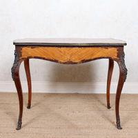 Serpentine Writing Table Louis XVI Style Inlaid Kingwood (12 of 19) Serpentine Writing Table Louis XVI Style Inlaid Kingwood (12 of 19)