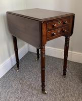 Victorian Mahogany Drop Flap Work Table (8 of 18) Victorian Mahogany Drop Flap Work Table (8 of 18)