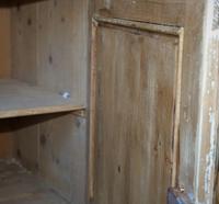 19th Century Painted Pine Cupboard with Two Drawers (17 of 22) 19th Century Painted Pine Cupboard with Two Drawers (17 of 22)