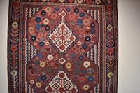 Antique Khamseh tribal rug 217x124cm (4 of 10) Antique Khamseh tribal rug 217x124cm (4 of 10)