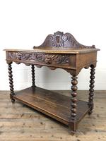 Victorian Gothic Oak Side Table with Green Man Details (9 of 17) Victorian Gothic Oak Side Table with Green Man Details (9 of 17)