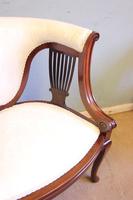Antique Mahogany Occasional Armchair (2 of 7) Antique Mahogany Occasional Armchair (2 of 7)