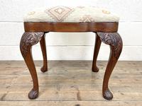Late Victorian Carved Mahogany Stool (2 of 8) Late Victorian Carved Mahogany Stool (2 of 8)