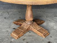 French Round Bleached Oak Farmhouse Dining Table (5 of 19) French Round Bleached Oak Farmhouse Dining Table (5 of 19)