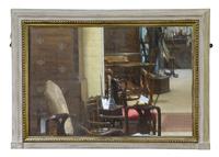 19th Century Grey & Giltwood Overmantle Mirror (4 of 5) 19th Century Grey & Giltwood Overmantle Mirror (4 of 5)