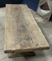 Superb Very Rustic French Oak Bleached Oak Farmhouse Dining Table (11 of 32) Superb Very Rustic French Oak Bleached Oak Farmhouse Dining Table (11 of 32)