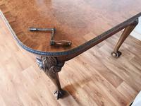 Burr Walnut Extending Dining Table (16 of 17) Burr Walnut Extending Dining Table (16 of 17)