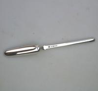 Georgian Solid Silver Marrow Scoop by Eley & Fearn c.1796 (5 of 7) Georgian Solid Silver Marrow Scoop by Eley & Fearn c.1796 (5 of 7)