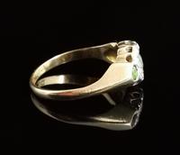 Antique Edwardian Peridot & Diamond Cluster Ring, 18ct Gold (8 of 13) Antique Edwardian Peridot & Diamond Cluster Ring, 18ct Gold (8 of 13)