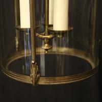 French Gilded Triple Light Antique Lantern (9 of 10) French Gilded Triple Light Antique Lantern (9 of 10)