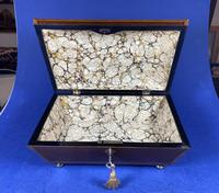 Regency Sarcophagus Mahogany Box with Shell Inlay. (2 of 12) Regency Sarcophagus Mahogany Box with Shell Inlay. (2 of 12)