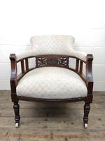 Pair of Victorian Mahogany Tub Chairs (5 of 17) Pair of Victorian Mahogany Tub Chairs (5 of 17)