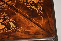 Antique Victorian Inlaid Rosewood Envelope Card Table (8 of 12) Antique Victorian Inlaid Rosewood Envelope Card Table (8 of 12)