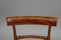 Set of 6 Regency Rosewood Bar Back Dining Chairs (6 of 8) Set of 6 Regency Rosewood Bar Back Dining Chairs (6 of 8)