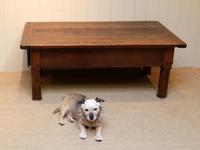 Substantial Early 19th Century French Oak Low Table (8 of 9) Substantial Early 19th Century French Oak Low Table (8 of 9)