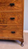 Art Deco Style Figured Walnut Tallboy (8 of 8) Art Deco Style Figured Walnut Tallboy (8 of 8)