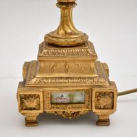 Pair of Antique French Porcelain & Gilt Metal Table Lamps (5 of 12) Pair of Antique French Porcelain & Gilt Metal Table Lamps (5 of 12)
