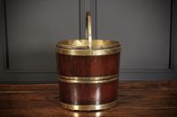 George III Mahogany & Brass Peat Bucket (7 of 7) George III Mahogany & Brass Peat Bucket (7 of 7)