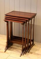 Mahogany Nest of Four Tables (11 of 11) Mahogany Nest of Four Tables (11 of 11)