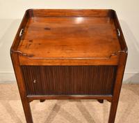 George III Tambour Fronted Bedside Table / Commode (5 of 7) George III Tambour Fronted Bedside Table / Commode (5 of 7)