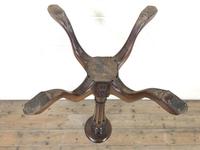 Antique 19th Century Mahogany Torchiere (7 of 7) Antique 19th Century Mahogany Torchiere (7 of 7)