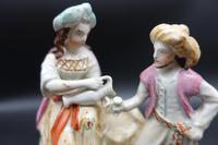 Well Modelled Late 19th Century Staffordshire Double Figure (5 of 6) Well Modelled Late 19th Century Staffordshire Double Figure (5 of 6)