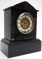 Good Slate & Marble Mantel Clock 8 Day Striking Mantle Clock (6 of 9) Good Slate & Marble Mantel Clock 8 Day Striking Mantle Clock (6 of 9)