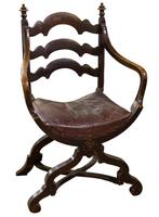 Pair of Ebonised Oak Elbow Chairs (2 of 12) Pair of Ebonised Oak Elbow Chairs (2 of 12)