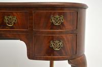 Antique Queen Anne Style Mahogany Kidney Desk / Dressing Table (5 of 11) Antique Queen Anne Style Mahogany Kidney Desk / Dressing Table (5 of 11)