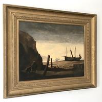 Cornish Marine Seascape Fishing Boats 19th Century Oil Paintings (3 of 8) Cornish Marine Seascape Fishing Boats 19th Century Oil Paintings (3 of 8)