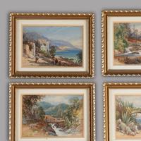 Six 19th Century Watercolours of Italy France and Scotland (3 of 3) Six 19th Century Watercolours of Italy France and Scotland (3 of 3)