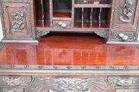Carved Japanese Meiji Desk (12 of 12) Carved Japanese Meiji Desk (12 of 12)