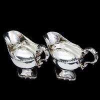 Pair of Georgian Solid Silver Pedestal Sauce Boats - William Collins 1774 (6 of 24) Pair of Georgian Solid Silver Pedestal Sauce Boats - William Collins 1774 (6 of 24)