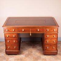 Mahogany Victorian Pedestal Desk (2 of 12) Mahogany Victorian Pedestal Desk (2 of 12)