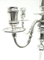 English Solid Silver Centre Piece Candelabra, Super Design Fresh and Clean Art Deco c.1930 (4 of 12) English Solid Silver Centre Piece Candelabra, Super Design Fresh and Clean Art Deco c.1930 (4 of 12)