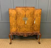 Large Burr Walnut Cocktail Cabinet (6 of 17) Large Burr Walnut Cocktail Cabinet (6 of 17)