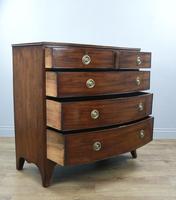 Superb Georgian Mahogany Bow Front Chest of Drawers (4 of 4) Superb Georgian Mahogany Bow Front Chest of Drawers (4 of 4)