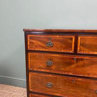 Spectacular Small Georgian Mahogany Antique Chest of Drawers (5 of 6) Spectacular Small Georgian Mahogany Antique Chest of Drawers (5 of 6)